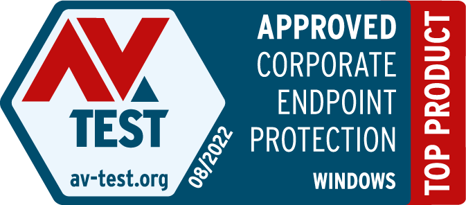 AV-TEST approved Corporate 08/2022