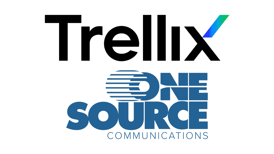 Trustwave and Trellix logo lockup